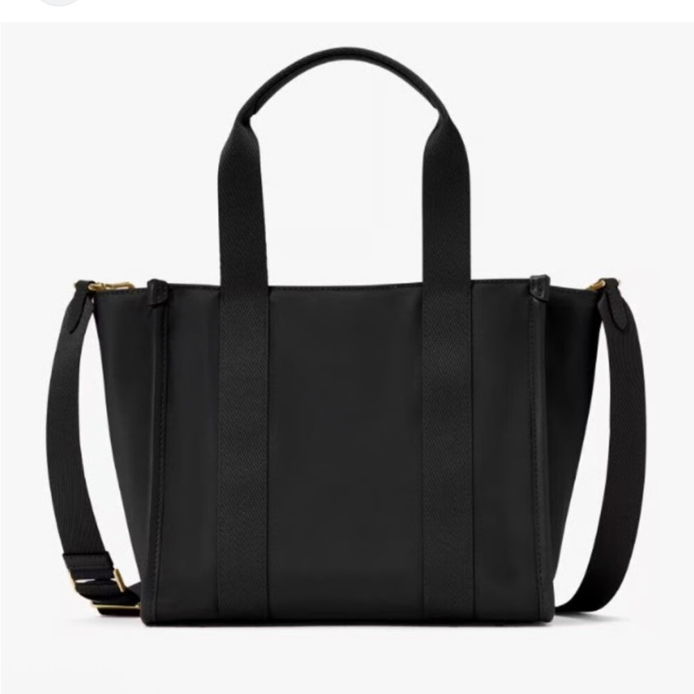 NWT Kate Spade Kip Nylon Small Tote bag NWT black - Picture 7 of 7